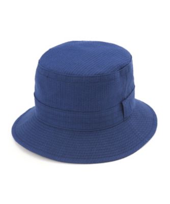 阿波しじら織帽子 【三越・伊勢丹/公式】