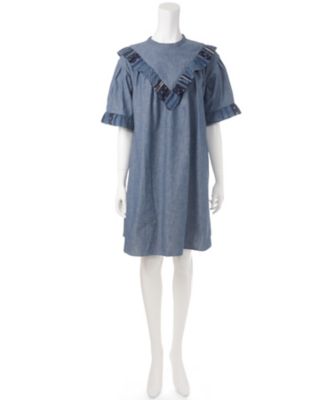 【SALE（伊勢丹）】＜NOMA t．d．＞ レディスワンピース久留米絣(NOMA-4) 【三越・伊勢丹/公式】