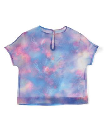 【SALE（三越）】＜CROSS M/mika ninagawa/クロスエム ミカニナガワ＞ オーガンジトップス(1701-W-14) Gフェス 【三越・伊勢丹/公式】
