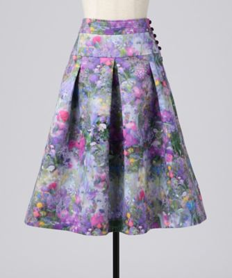 ＜CROSS M/mika ninagawa/クロスエム ミカニナガワ＞ タックスカート(Chloe/A) ムシナシムシ 【三越・伊勢丹/公式】