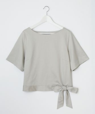 ＜Pale h'（ペールアッシュ）＞ 大きいサイズ モックロディセットアップ(PH17-AJOP08)(クローバー) ライトグレー(23) 【三越・伊勢丹/公式】