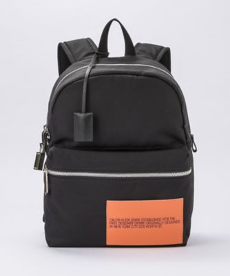 ＜CALVIN KLEIN＞ BACKPACK(6-WLBA31) BLACK 【三越・伊勢丹/公式】