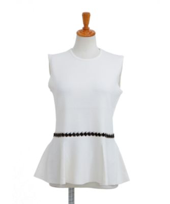 【SALE（三越）】＜KEITAMARUYAMA/ケイタマルヤマ＞ アンゴラビジューニット 250190 ブラック 【三越・伊勢丹/公式】