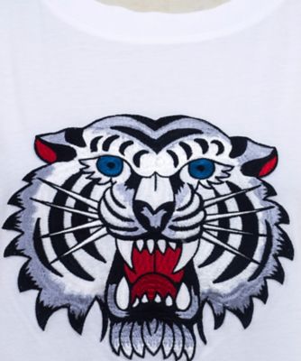 【SALE（三越）】＜KEITAMARUYAMA/ケイタマルヤマ＞ タイガービッグTシャツ 260043 ホワイト 【三越・伊勢丹/公式】