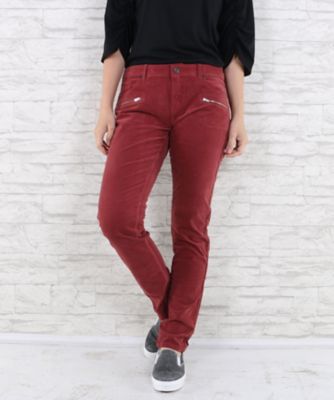 【SALE（伊勢丹）】＜サブストリート マイスタンダード/SAB STREET MY STANDARD＞ 大きいサイズ <MKT studio>コーデュロイパンツ(33-12-9191)(クローバー) レッド(30) 【三越・伊勢丹/公式】