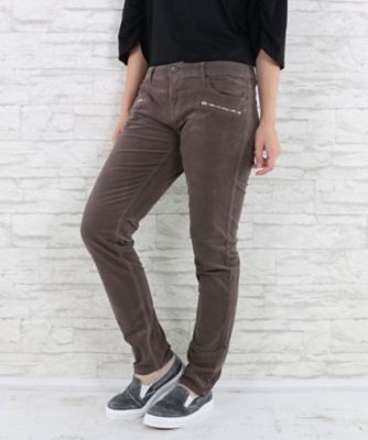 【SALE（伊勢丹）】＜サブストリート マイスタンダード/SAB STREET MY STANDARD＞ 大きいサイズ <MKT studio>コーデュロイパンツ(33-12-9191)(クローバー) カーキ(61) 【三越・伊勢丹/公式】