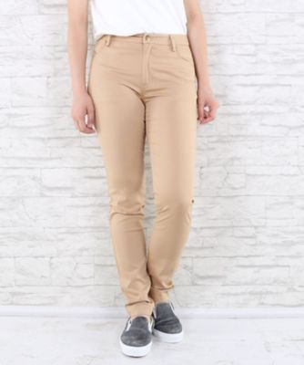 ＜サブストリート マイスタンダード/SAB STREET MY STANDARD＞ 大きいサイズ <CHARLI(チャーリー)>ストレッチタイトストレートパンツ(33-12-9563)(クローバープラス) ベージュ(22) 【三越・伊勢丹/公式】