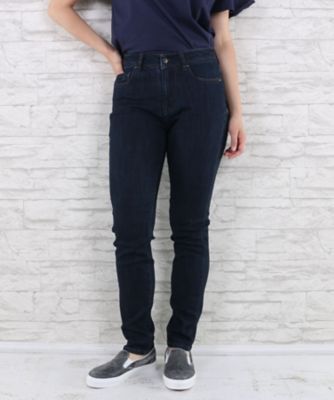 ＜サブストリート マイスタンダード/SAB STREET MY STANDARD＞ 大きいサイズ <London Denim(ロンドンデニム)>ベーシックタイトストレートデニムパンツ(33-12-9571)(クローバープラス) インディゴ(40) 【三越・伊勢丹/公式】