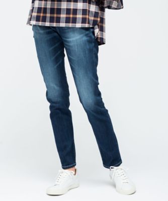 ＜サブストリート マイスタンダード/SAB STREET MY STANDARD＞ 大きいサイズ <London Denim(ロンドンデニム)>ベーシックタイトストレートデニムパンツ(33-12-9571)(クローバープラス) ブルー(41) 【三越・伊勢丹/公式】