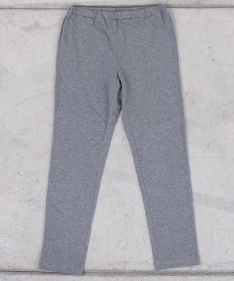 ＜サブストリート マイスタンダード/SAB STREET MY STANDARD＞ 大きいサイズ カット アンド ソーンレギンス(33-16-9615)(クローバー) グレー(10) 【三越・伊勢丹/公式】