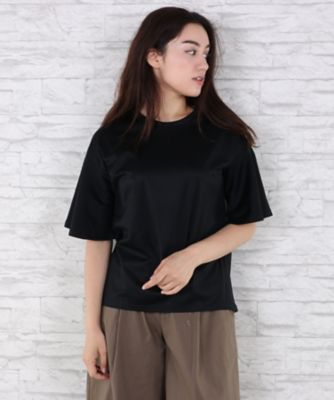 【SALE（伊勢丹）】＜サブストリート マイスタンダード/SAB STREET MY STANDARD＞ 大きいサイズ 袖フレアカット アンド ソーンプルオーバー(33-64-0617)(クローバープラス) ブラック(00) 【三越・伊勢丹/公式】
