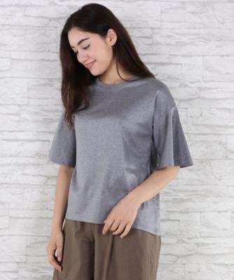 【SALE（伊勢丹）】＜サブストリート マイスタンダード/SAB STREET MY STANDARD＞ 大きいサイズ 袖フレアカット アンド ソーンプルオーバー(33-64-0617)(クローバープラス) グレー(10) 【三越・伊勢丹/公式】