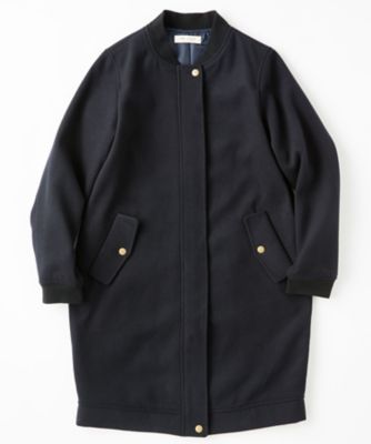 ＜サブストリート マイスタンダード/SAB STREET MY STANDARD＞ 大きいサイズ <Mad winds(メッド ウインズ)> 【予約商品・10月下旬頃お届け】ロングMA-1(33-71-8924)(クローバープラス) ネイビー(40) 【三越・伊勢丹/公式】