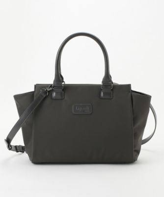 ＜リポー＞ サッチェルバッグ S(P51*024) アンスラサイト グレー 【三越・伊勢丹/公式】