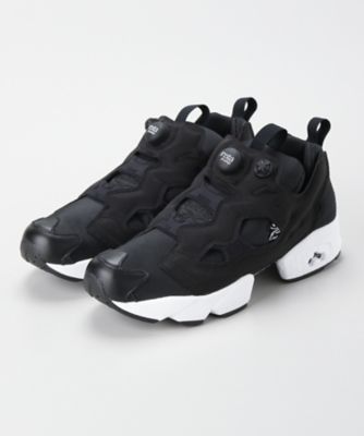 ＜リーボック/Reebok＞ スニーカー/INSTAPUMP(V65750) ブラックxホワイト 【三越・伊勢丹/公式】