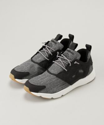 【SALE（伊勢丹）】＜リーボック/Reebok＞ 【S】スニーカー/FURYLITE REFINE(BD3850) ブラック/ブラック/チョークガム 【三越・伊勢丹/公式】