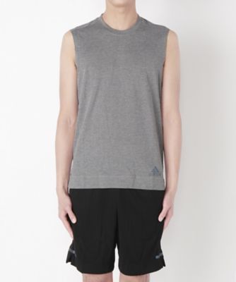 【SALE（伊勢丹）】＜アディダス/adidas＞ 【S】タンクトップ(B45910/B45911/B45912) グレー 【三越・伊勢丹/公式】