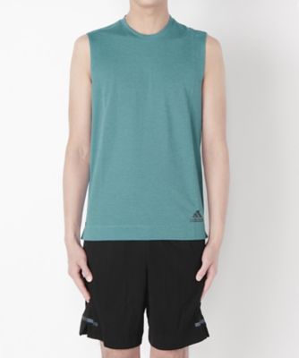 【SALE（伊勢丹）】＜アディダス/adidas＞ 【S】タンクトップ(B45910/B45911/B45912) ブルー 【三越・伊勢丹/公式】