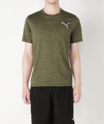 ＜プーマ/PUMA＞ ピュアテックヘザーTシャツ(515888) オリーブ 【三越・伊勢丹/公式】