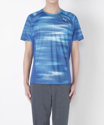 【SALE（三越）】＜プーマ/PUMA＞ 【S】グラフィック ショートスリーブTシャツ(515739) ブルー 【三越・伊勢丹/公式】