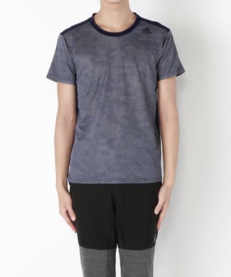 ＜アディダス/adidas＞ M4T トレーニングジャガードニットカモTシャツ(CD4397) ノーブルインク 【三越・伊勢丹/公式】