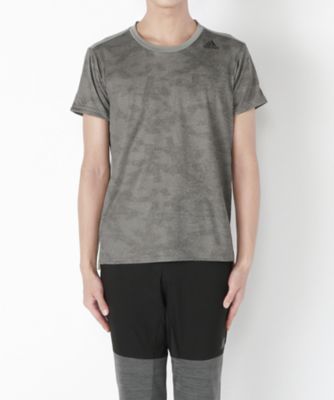 ＜アディダス/adidas＞ M4T トレーニングジャガードニットカモTシャツ(CD4397) グレースリー 【三越・伊勢丹/公式】