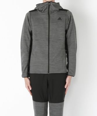 ＜アディダス/adidas＞ M4T トレーニングニットスウェットジャケット(CD4378) ブラック 【三越・伊勢丹/公式】