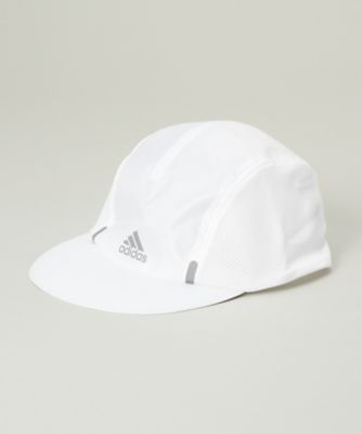 ＜アディダス/adidas＞ ランニング adizero キャップ(CD4877) ホワイト／グレー 【三越・伊勢丹/公式】
