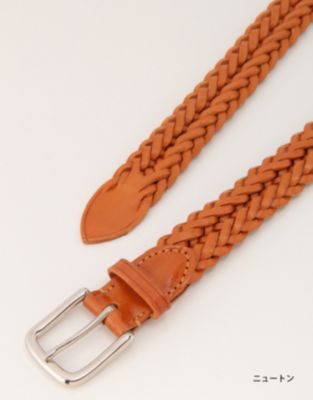 ＜ホワイトハウスコックス/WhitehouseCox＞ 細メッシュベルト(P2274) ニュートン 【三越・伊勢丹/公式】