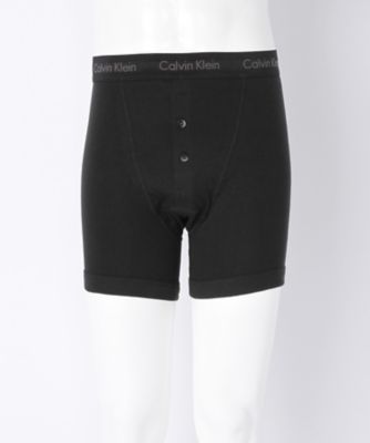 ＜カルバン・クライン アンダーウェア/Calvin Klein＞ Refreshed Grey Box/ボクサーパンツ(53663009) 98・ブラック 【三越・伊勢丹/公式】