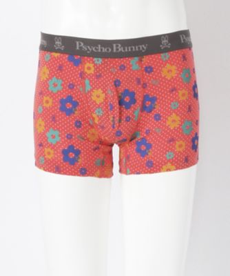 【SALE（三越）】＜サイコバニー/PSYCHO BUNNY(MEN)＞ 【S】ボクサーパンツ(53463024) 16・レッド 【三越・伊勢丹/公式】