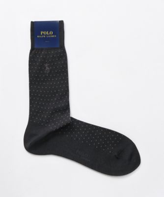 ＜POLO RALPH LAUREN (雑貨)＞ ビジネスソックス(02042542) 97・チャコール 【三越・伊勢丹/公式】