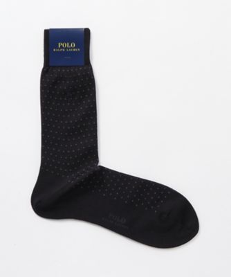 ＜POLO RALPH LAUREN (雑貨)＞ ビジネスソックス(02042542) 69・ネイビー 【三越・伊勢丹/公式】