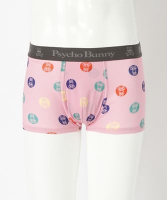 【SALE（三越）】＜サイコバニー/PSYCHO BUNNY(MEN)＞ 【S】ショートボクサー(53463041) 11・サーモンピンク 【三越・伊勢丹/公式】