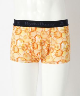 【SALE（三越）】＜サイコバニー/PSYCHO BUNNY(MEN)＞ 【S】ショートボクサー(53463042) 35・オレンジ 【三越・伊勢丹/公式】