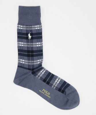 ＜POLO RALPH LAUREN (雑貨)＞ カジュアルソックス(2012-513) 65・ブルー 【三越・伊勢丹/公式】