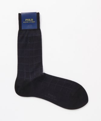 ＜POLO RALPH LAUREN (雑貨)＞ ビジネスソックス(02042547) 69・ネイビー 【三越・伊勢丹/公式】
