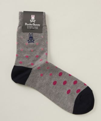 ＜サイコバニー/PSYCHO BUNNY(MEN)＞ カジュアルソックス(02442131) 94・グレー 【三越・伊勢丹/公式】