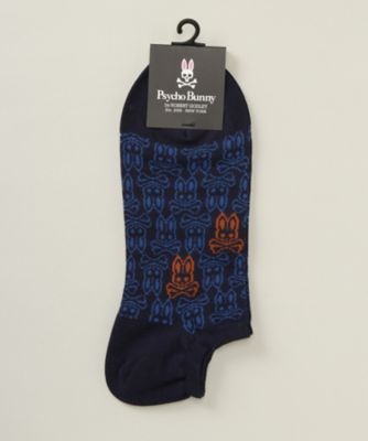 ＜サイコバニー/PSYCHO BUNNY(MEN)＞ ショートソックス(02442742) 68・ネイビー 【三越・伊勢丹/公式】
