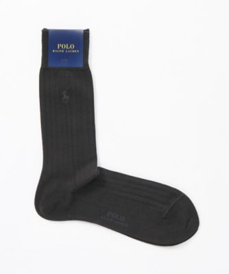 ＜POLO RALPH LAUREN (雑貨)＞ ビジネスソックス(02042555) 97・チャコール 【三越・伊勢丹/公式】