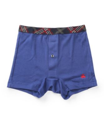 ＜ブルックス ブラザーズ/BROOKS BROTHERS＞ 年間素材/ボクサーパンツ(019-2100) 700・ネイビー 【三越・伊勢丹/公式】