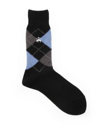 ＜ブルックス ブラザーズ/BROOKS BROTHERS＞ カジュアル靴下(6B306) 090・ブラック 【三越・伊勢丹/公式】