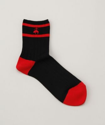 ＜ブルックス ブラザーズ/BROOKS BROTHERS＞ 年間素材/ショート丈/カジュアル靴下(6B500) 090・ブラック 【三越・伊勢丹/公式】