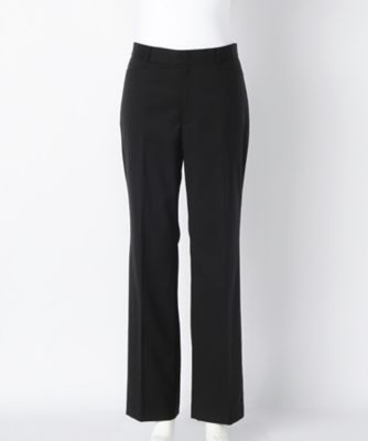 ＜ニューヨーカー/NEWYORKER＞ 大きいサイズ ベーシックストレートパンツ(59-31-6901)(クローバープラス) クロ（05） 【三越・伊勢丹/公式】