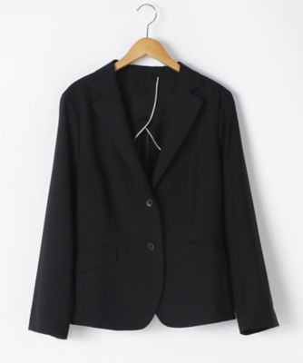 ＜ニューヨーカー/NEWYORKER＞ 大きいサイズ 2WAYストレッチコンパクトジャケット(59-01-9901*)(クローバープラス) クロ(05) 【三越・伊勢丹/公式】