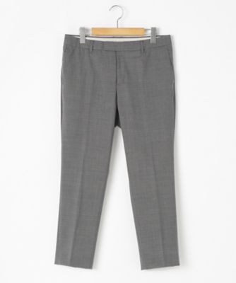＜ニューヨーカー/NEWYORKER＞ 大きいサイズ ウールシルク2WAYストレッチパンツ(59-32-9308*)(クローバープラス) ライトグレー(03) 【三越・伊勢丹/公式】