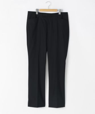 ＜ニューヨーカー/NEWYORKER＞ 大きいサイズ 2WAYストレッチコンパクトパンツ(59ー31ー9901*)(クローバープラス) クロ(05) 【三越・伊勢丹/公式】