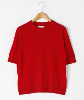 ＜ニューヨーカー/NEWYORKER＞ 大きいサイズ キャッシュウールプルオーバー(59-75-9711*)(クローバープラス) アカ(10) 【三越・伊勢丹/公式】