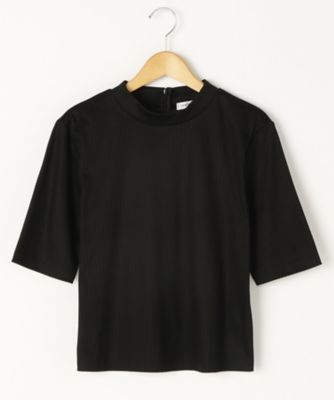 ＜ニューヨーカー/NEWYORKER＞ 大きいサイズ コットンレーヨン針抜きスムースカット アンド ソーン(54-85-9623*)(クローバー) クロ(05) 【三越・伊勢丹/公式】