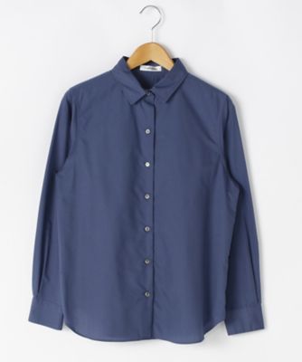 ＜ニューヨーカー/NEWYORKER＞ 大きいサイズ コットンタイプライターシャツ(54-61-9234*)(クローバー) アオ(70) 【三越・伊勢丹/公式】
